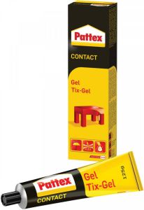 Pattex contactlijm Tix-Gel tube van 125 g op blister
