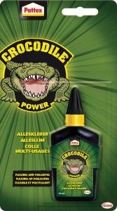 Pattex Crocodile Power alleslijm tube van 50 g op blister