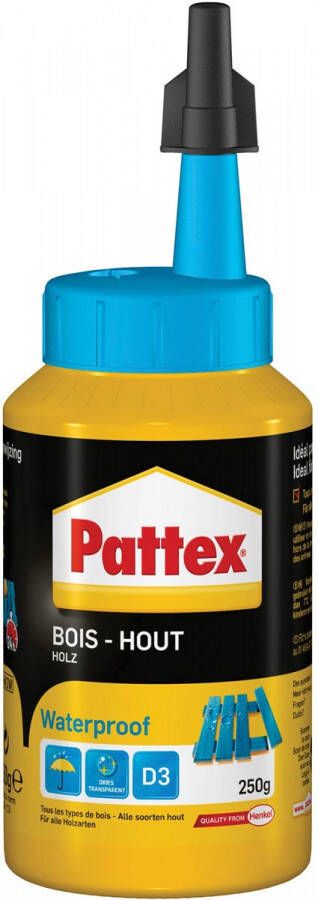 Pattex houtlijm Waterproof 250 g