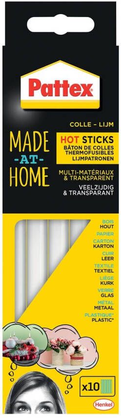 Pattex Made At Home lijmpatronen blister van 10 stuks