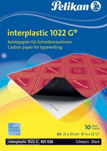 Pelikan carbonpapier Interplastic etui van 10 vel
