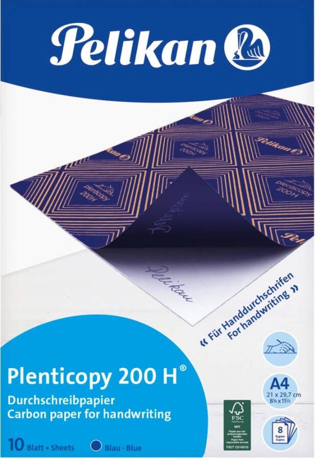 Pelikan carbonpapier Plenticopy 200H etui van 10 vel