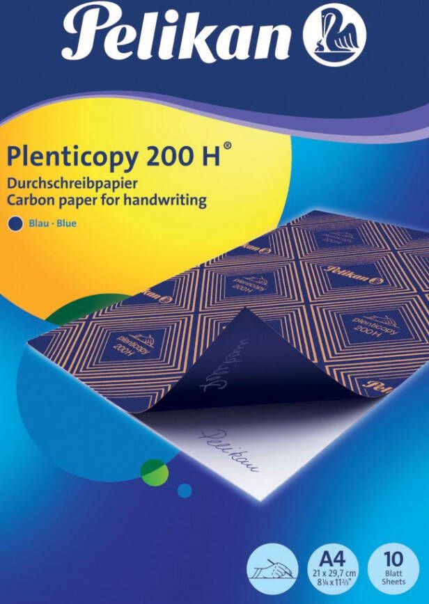 Pelikan carbonpapier Plenticopy 200H, etui van 10 vel online kopen