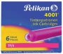 Pelikan inktpatronen 4001 roze - Thumbnail 2