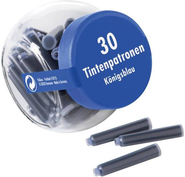 Pelikan inktpatroon 4001 bokaal met 30 stuks