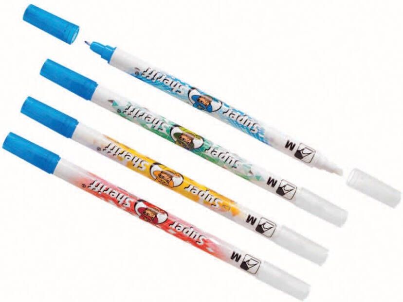 Pelikan inktuitwisser Super Sheriff schuine punt voor breed en fijn wissen