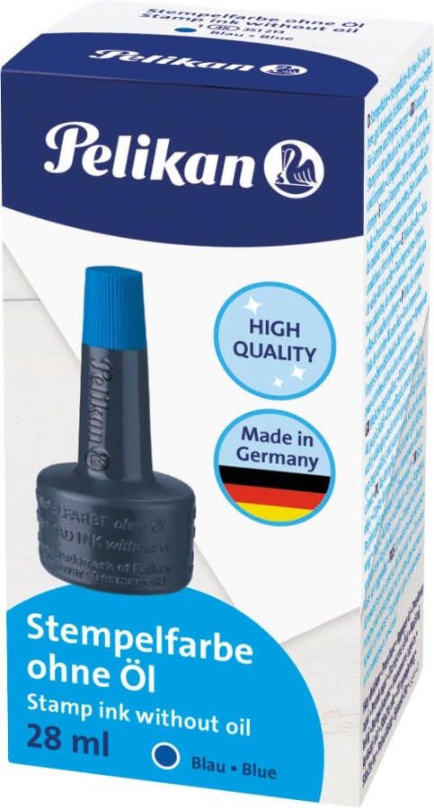 Pelikan Stempelinkt flacon 28ml blauw