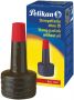 Pelikan Stempelinkt flacon 28ml rood - Thumbnail 1