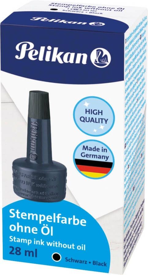 Pelikan Stempelinkt flacon 28ml zwart