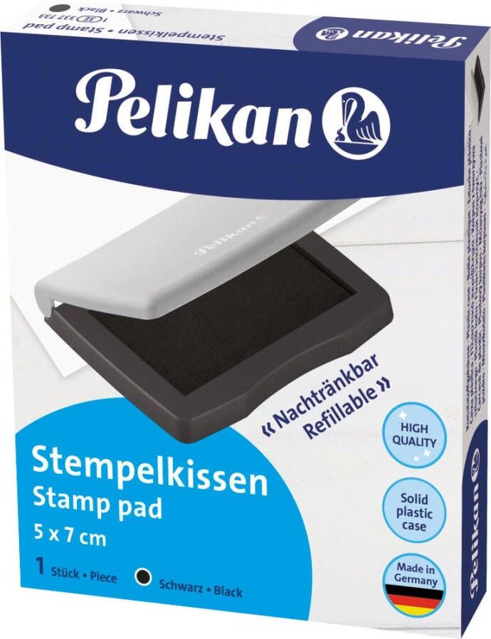 Pelikan Stempelkussen ft 5 x 7 cm zwart
