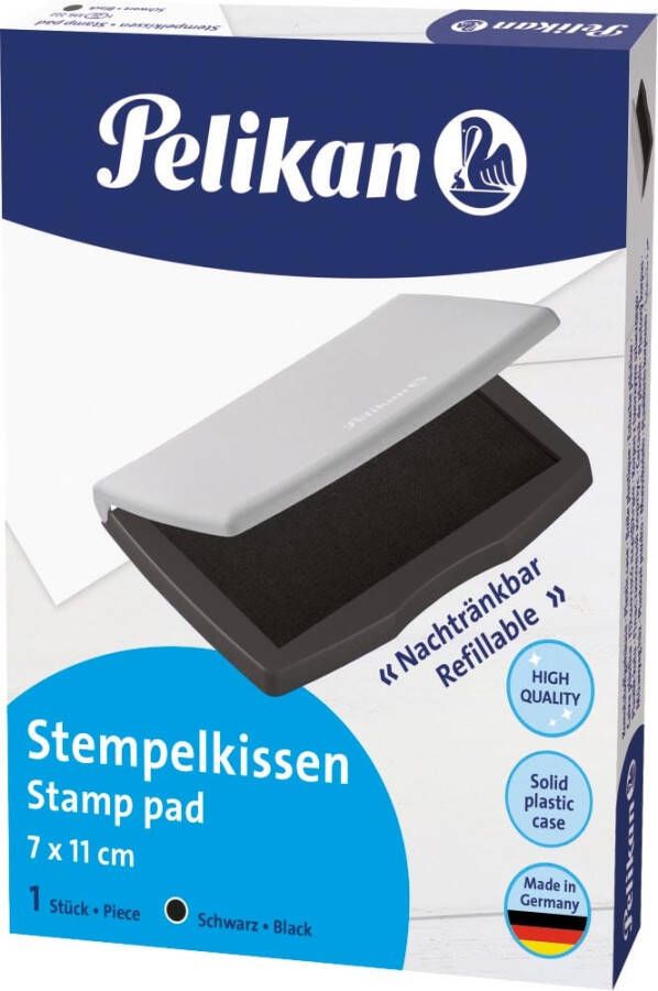Pelikan Stempelkussen ft 7 x 11 cm zwart