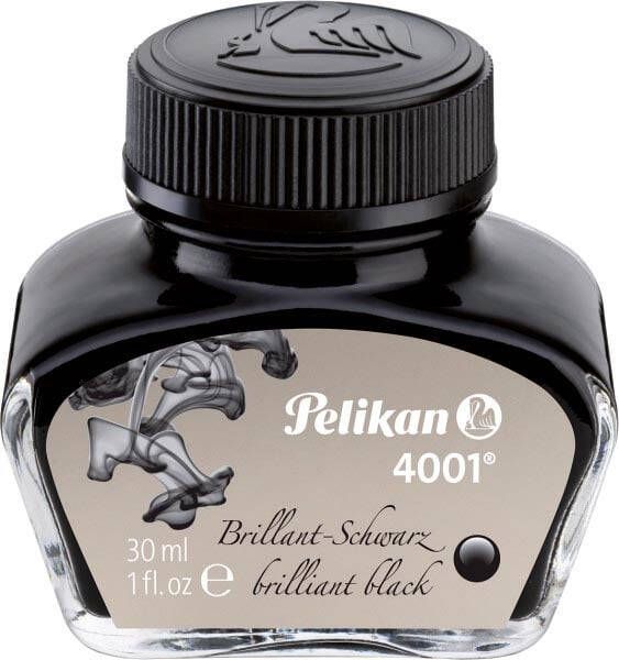 Pelikan Vulpeninkt 4001 30ml briljant zwart