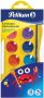 Pelikan waterverfdoos Junior doos met 12 napjes in geassorteerde kleuren + penseel - Thumbnail 1