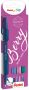 Pentel brushpen Sign Pen Brush Touch kartonnen etui met 4 stuks: donkerblauw paars rose en turquoise - Thumbnail 1