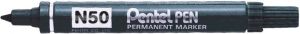Pentel Viltstift N50 rond zwart 1.5 3mm