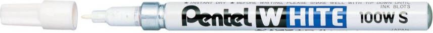 Pentel Paint Marker White schrijfpunt: 2 mm schrijfbreedte: 1 8 mm