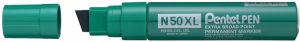 Pentel permanent marker Pen N50 brede punt groen