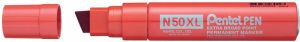 Pentel permanent marker Pen N50 brede punt rood