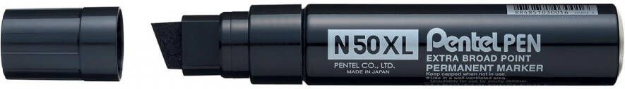 Pentel permanent marker Pen N50 brede punt zwart
