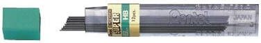 Pentel potloodstiften 0 7 mm 2B etui van 12 stuks