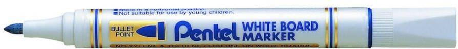 Pentel whiteboardmarker MW85 blauw