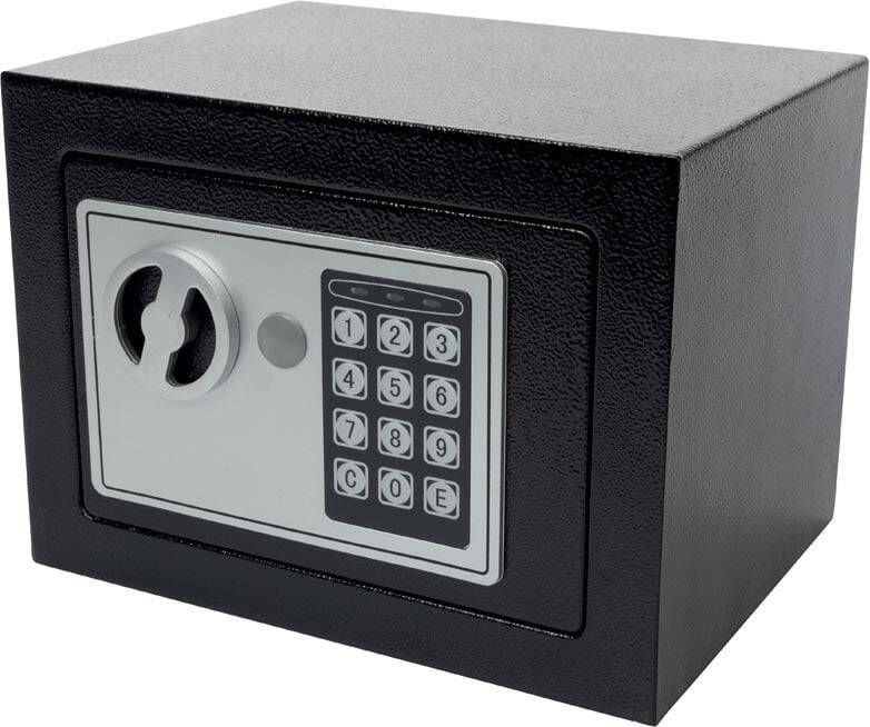 Perel Toolland elektronische kluis met 3-8-cijferige code
