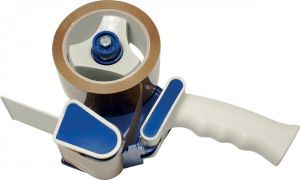 Pergamy afroller voor verpakkingsplakband tot 50 mm met rem