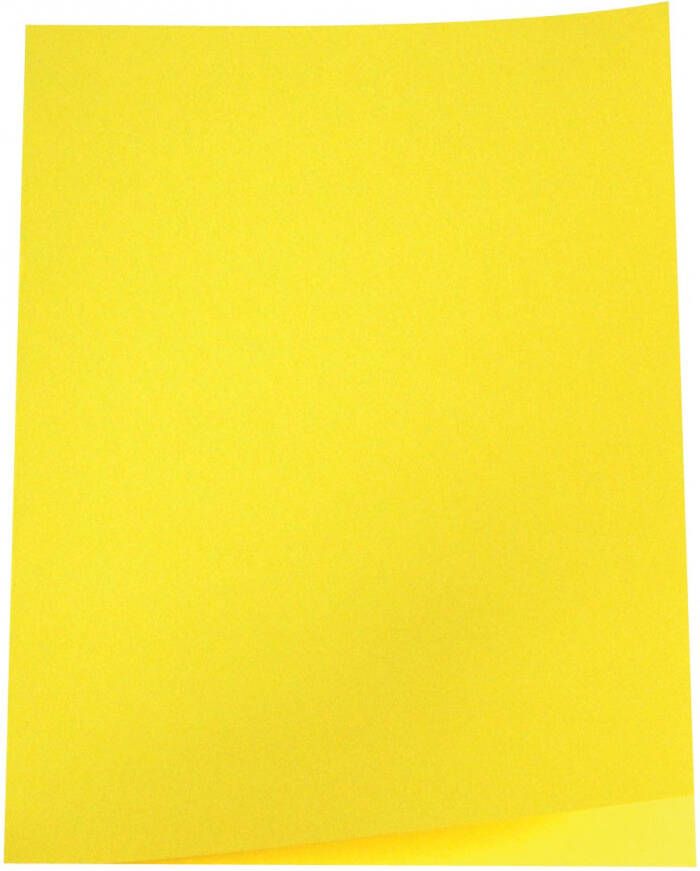 Pergamy dossiermap geel pak van 100