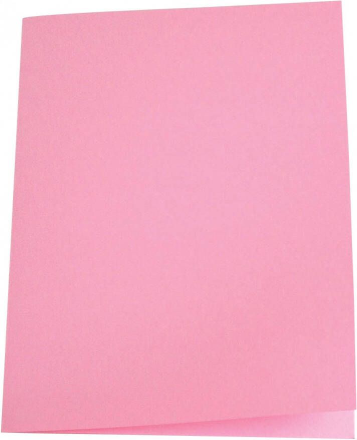 Pergamy dossiermap roze pak van 100