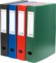 Pergamy elastobox voor ft A4 uit PP van 700 micron rug van 6 cm in geassorteerde kleuren - Thumbnail 1