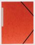 Pergamy elastomap 3 kleppen oranje pak van 10 stuks - Thumbnail 1