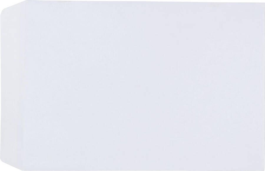 Pergamy envelop 90 g, ft C4 229 x 324 mm, zelfklevend met strip, wit, doos à 250 stuks online kopen