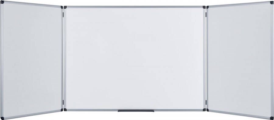 Pergamy Excellence emaille trio whiteboard ft 90 x 60 cm (gesloten)