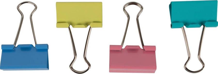 Pergamy foldbackclip 32 mm 12 stuks
