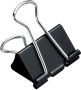 Pergamy foldbackclip 32 mm zwart doos van 12 stuks - Thumbnail 2