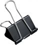 Pergamy foldbackclip 51 mm zwart doos van 12 stuks - Thumbnail 1