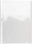 Pergamy geperforeerde showtas A4 11-gaatsperforatie glasheldere PP van 90 micron doos van 100 stuks - Thumbnail 1