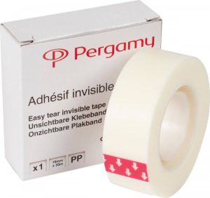 Pergamy invisible tape ft 19 mm x 33 m