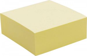 Pergamy jumbo notes ft 76 x 76 mm 320 vel geel