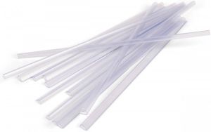 Pergamy klemstrips pak van 25 stuks 15 mm transparent