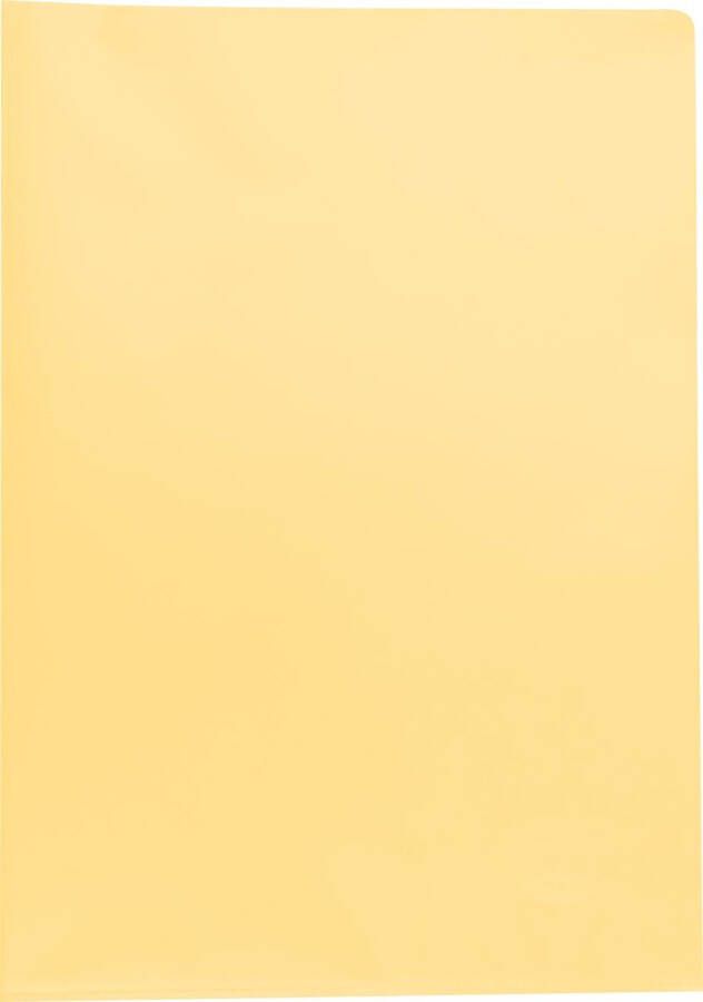 Pergamy L-map ft A4 PP van 90 micron doos van 100 stuks geassorteerde kleuren