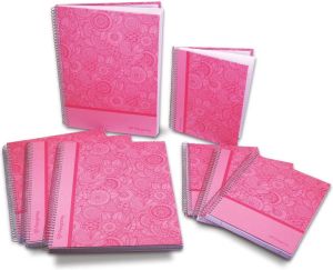 OfficeTown Pergamy Mandala Notitieboek Ft A4 Geruit 5 Mm Roze