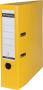 Pergamy ordner voor ft A4 uit PP en papier met beschermrand rug van 8 cm geel - Thumbnail 2