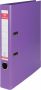 Merkloos Pergamy ordner voor ft A4 volledig uit PP rug van 5 cm violet - Thumbnail 2