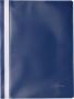 Pergamy snelhechtmap ft A4 PP pak van 25 stuks donkerblauw - Thumbnail 2