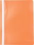 Pergamy snelhechtmap ft A4 PP pak van 5 stuks oranje - Thumbnail 1