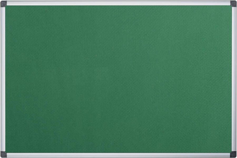SupertargetShop Pergamy textielbord met aluminium frame ft 60 x 90 cm groen
