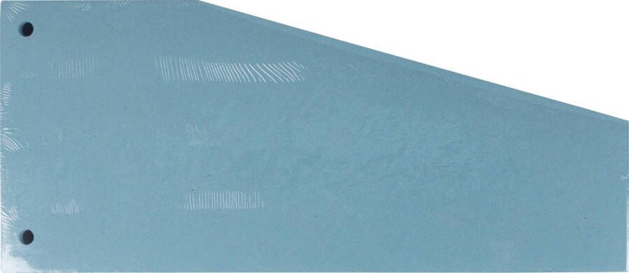 Pergamy trapezium verdeelstroken pak van 100 stuks blauw