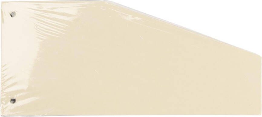 Pergamy trapezium verdeelstroken pak van 100 stuks gems