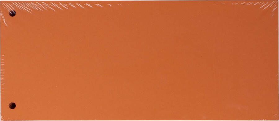 Pergamy verdeelstroken pak van 100 stuks oranje